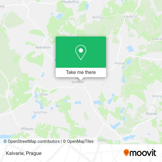 Карта Kalvarie