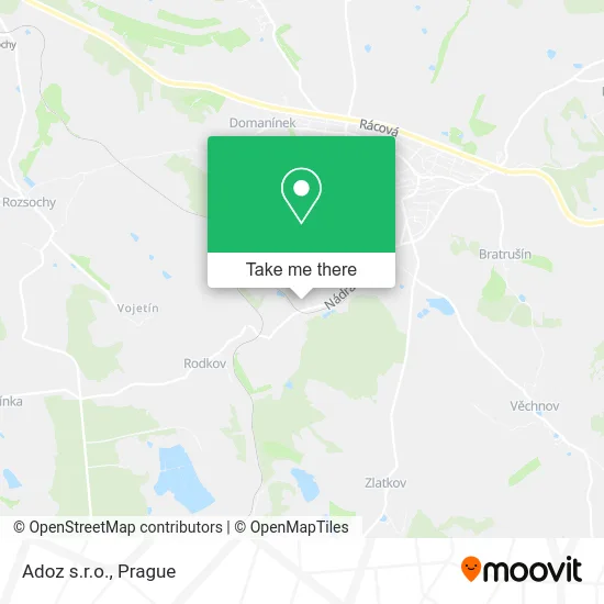 Adoz s.r.o. map