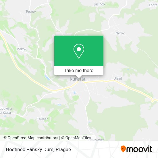 Карта Hostinec Pansky Dum