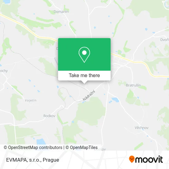 Карта EVMAPA, s.r.o.
