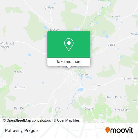 Карта Potraviny