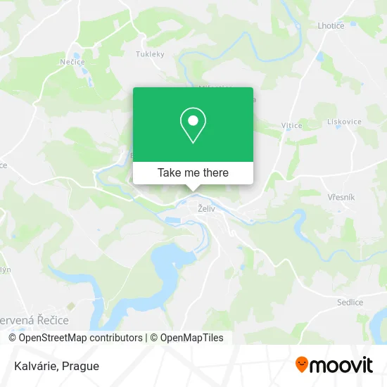 Карта Kalvárie