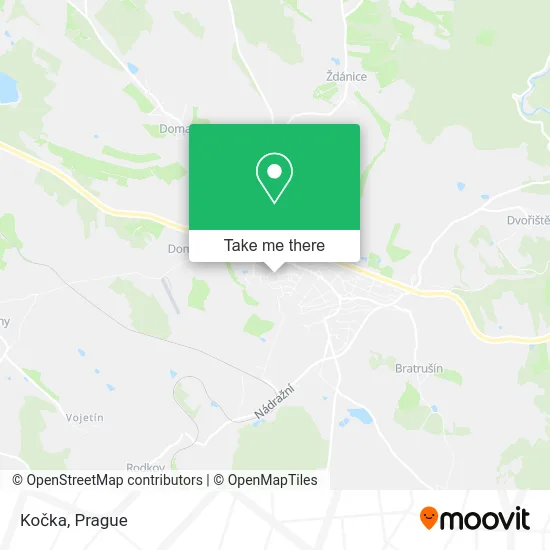 Карта Kočka