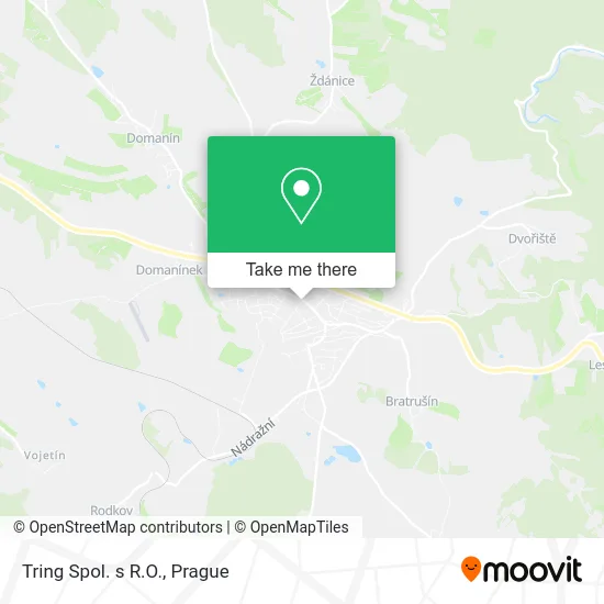 Карта Tring Spol. s R.O.