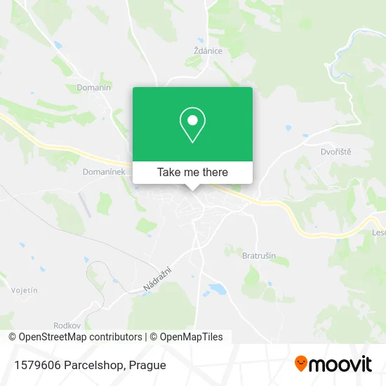 Карта 1579606 Parcelshop