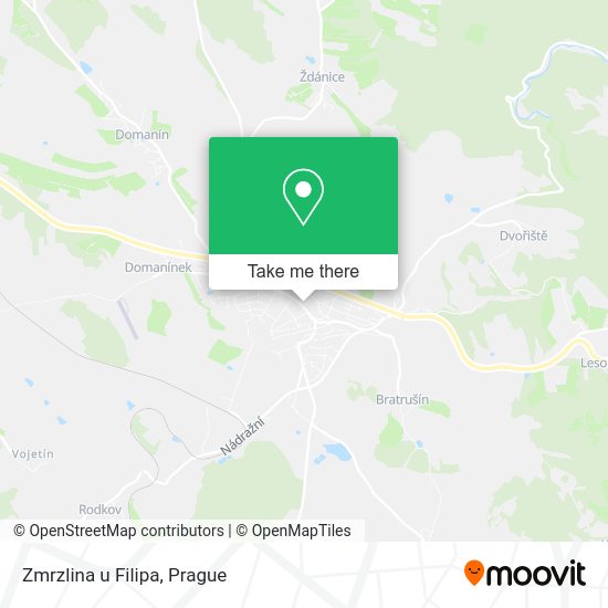 Карта Zmrzlina u Filipa