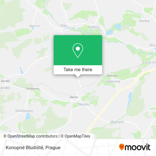 Карта Konopné Bludiště