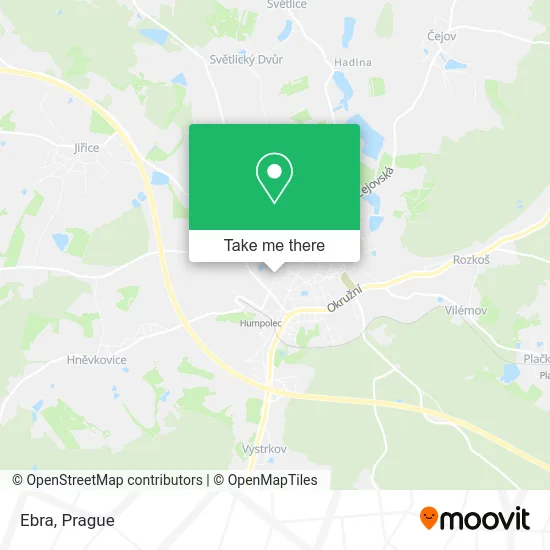Карта Ebra