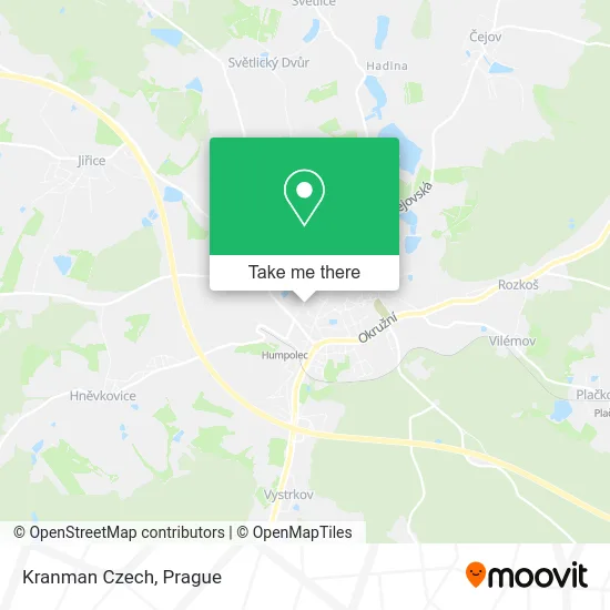 Карта Kranman Czech