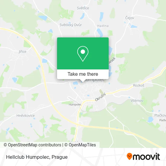 Карта Hellclub Humpolec