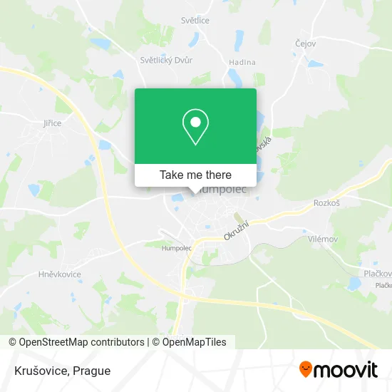Карта Krušovice
