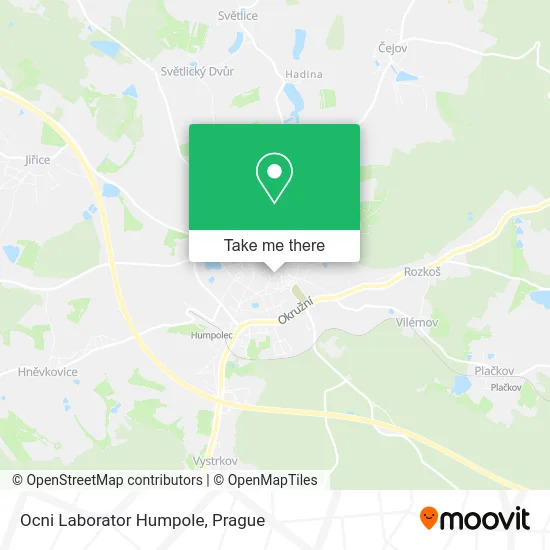 Карта Ocni Laborator Humpole