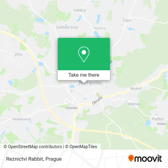 Карта Reznictvi Rabbit