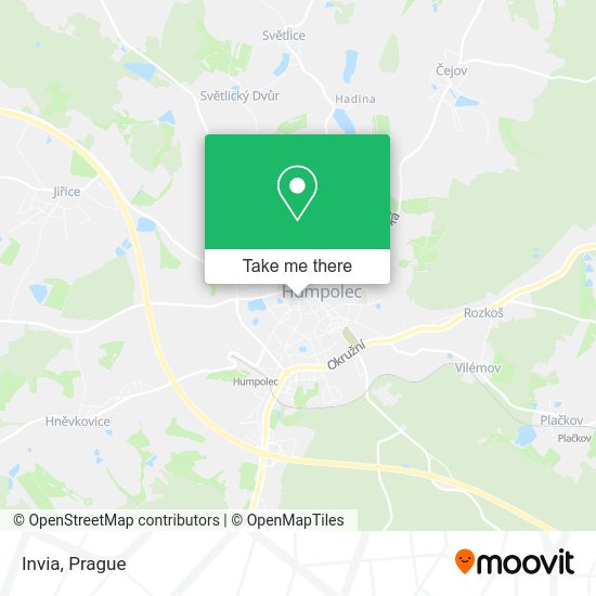 Карта Invia