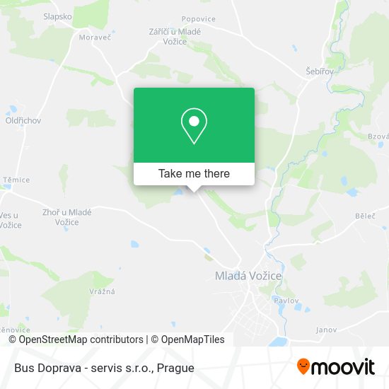 Карта Bus Doprava - servis s.r.o.