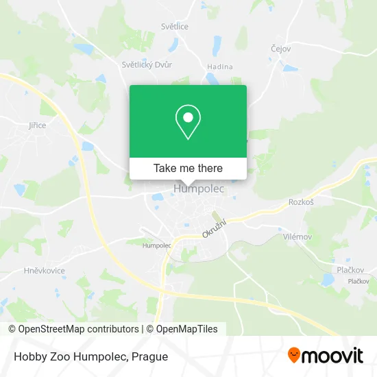 Карта Hobby Zoo Humpolec