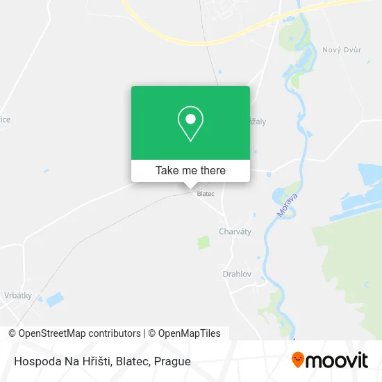 Карта Hospoda Na Hřišti, Blatec