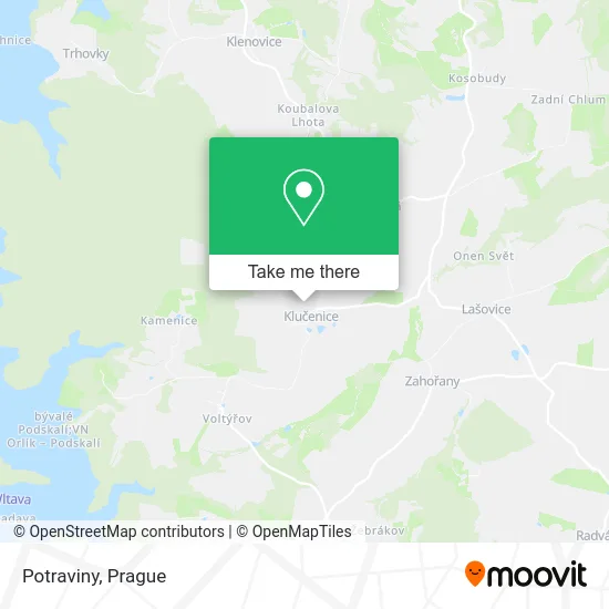 Карта Potraviny