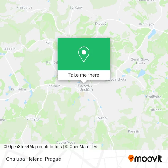 Карта Chalupa Helena