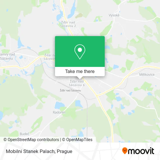 Карта Mobilni Stanek Palach