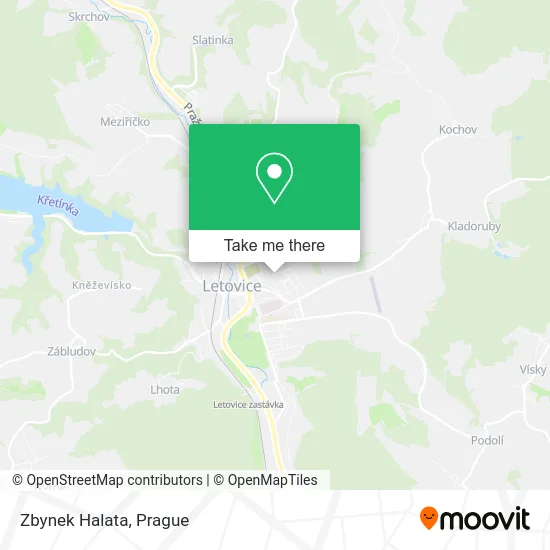 Карта Zbynek Halata