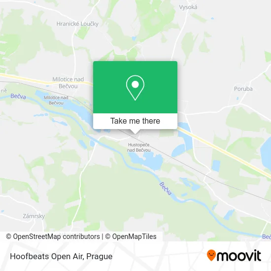 Карта Hoofbeats Open Air