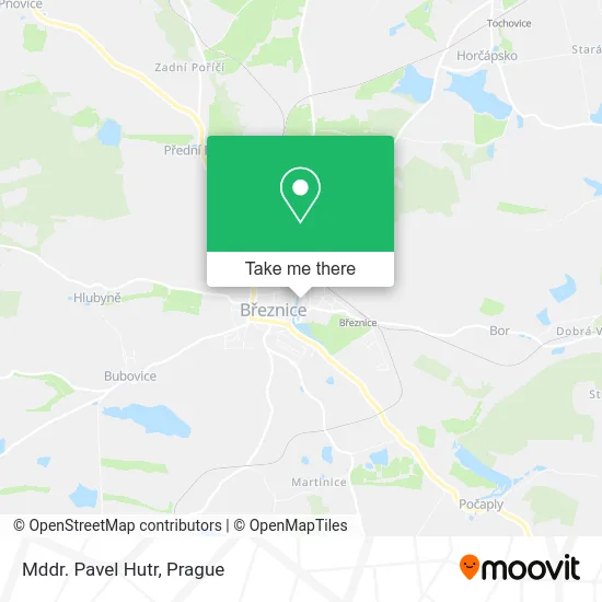 Карта Mddr. Pavel Hutr