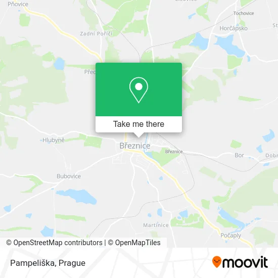 Карта Pampeliška