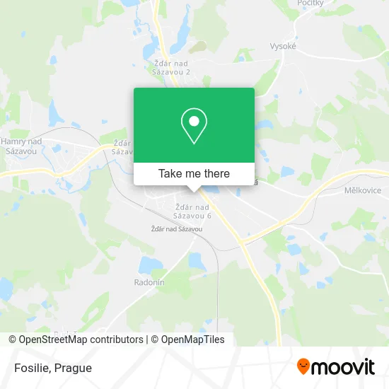 Карта Fosilie