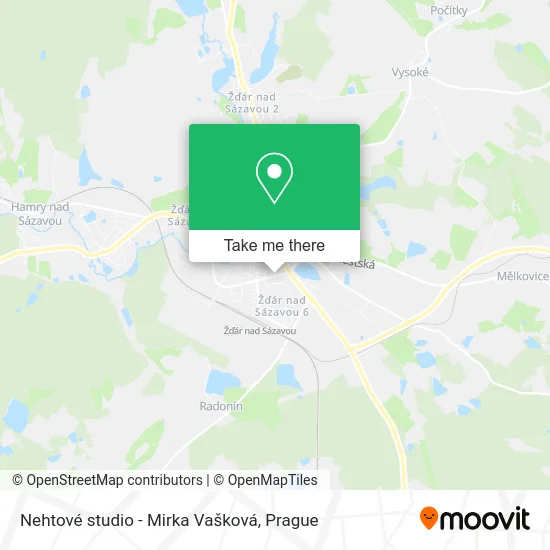 Карта Nehtové studio - Mirka Vašková