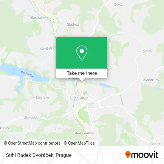 Карта Stihl Radek Dvořáček