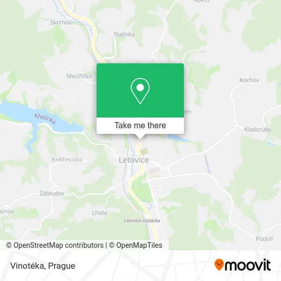 Карта Vinotéka