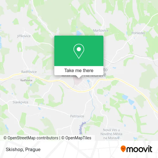 Карта Skishop