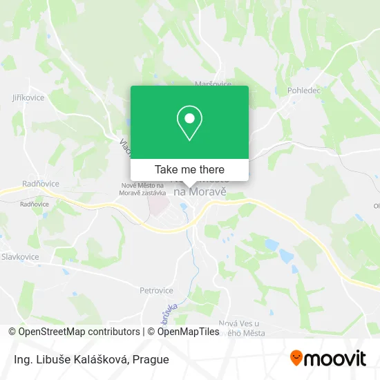 Карта Ing. Libuše Kalášková