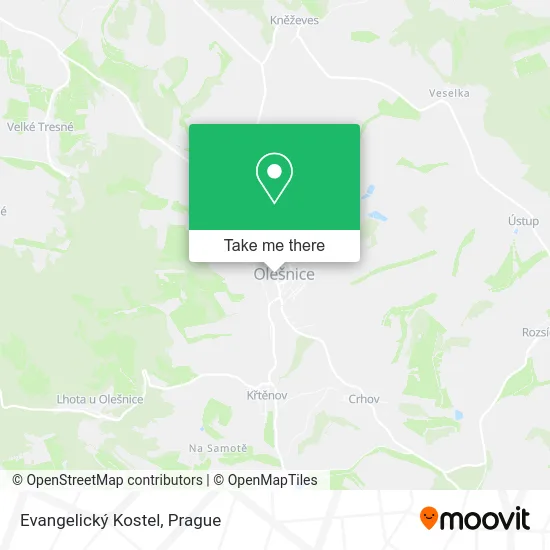 Evangelický Kostel map
