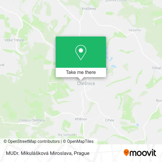 MUDr. Mikulášková Miroslava map