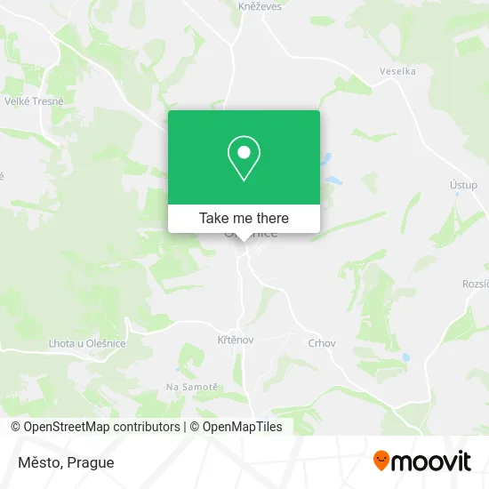 Карта Město
