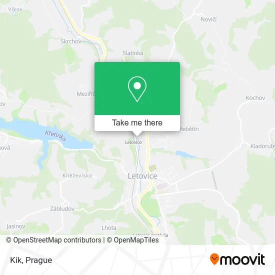 Карта Kik
