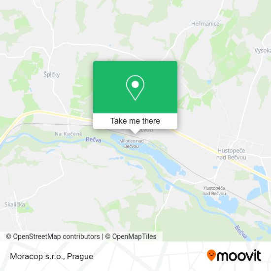 Карта Moracop s.r.o.