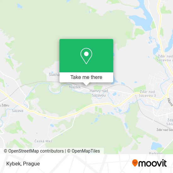 Карта Kybek