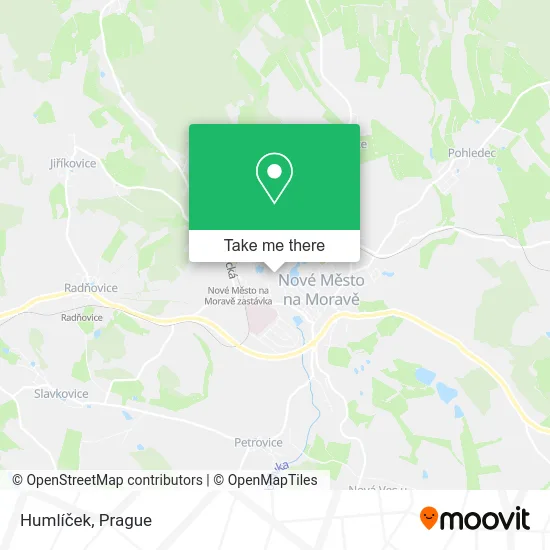 Карта Humlíček