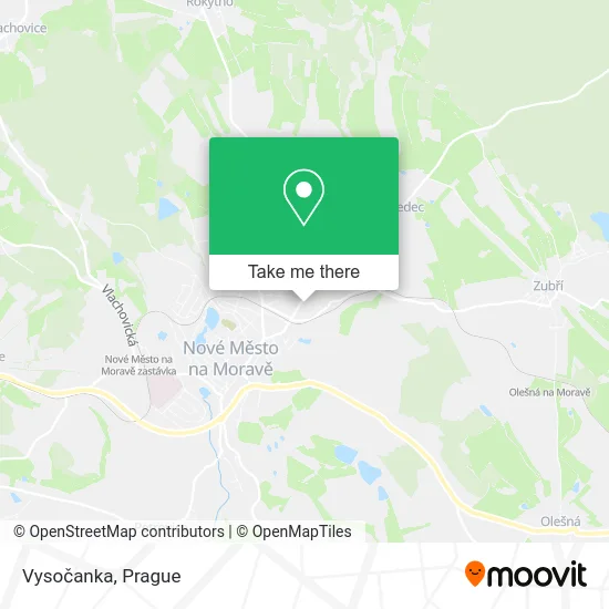 Карта Vysočanka