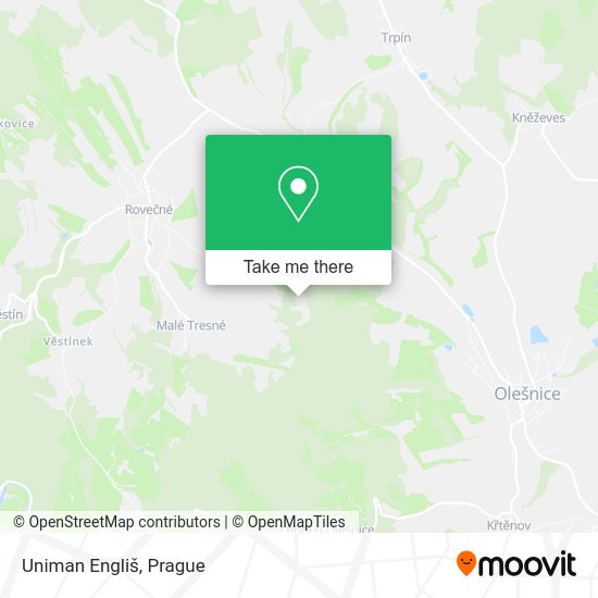 Карта Uniman Engliš