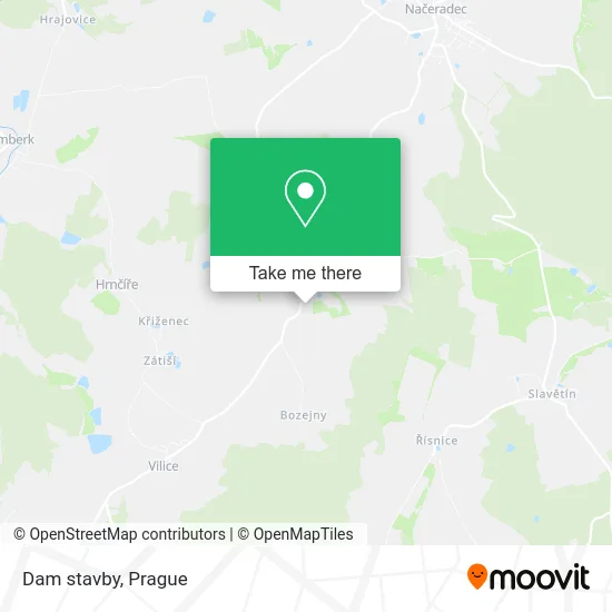 Карта Dam stavby