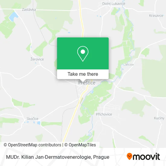 Карта MUDr. Kilian Jan-Dermatovenerologie