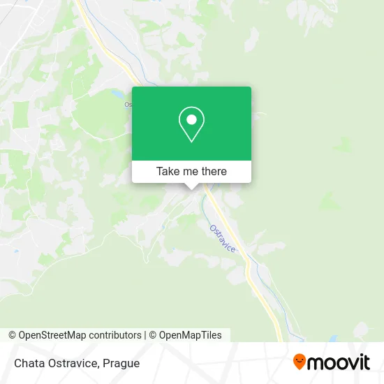 Карта Chata Ostravice