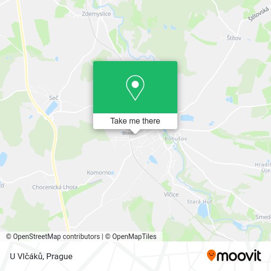Карта U Vlčáků