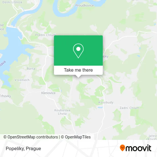 Карта Popelíky