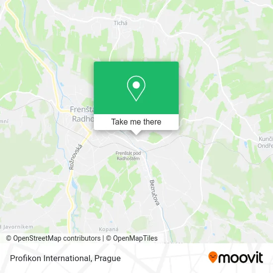 Карта Profikon International