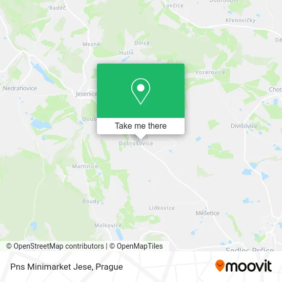 Карта Pns Minimarket Jese